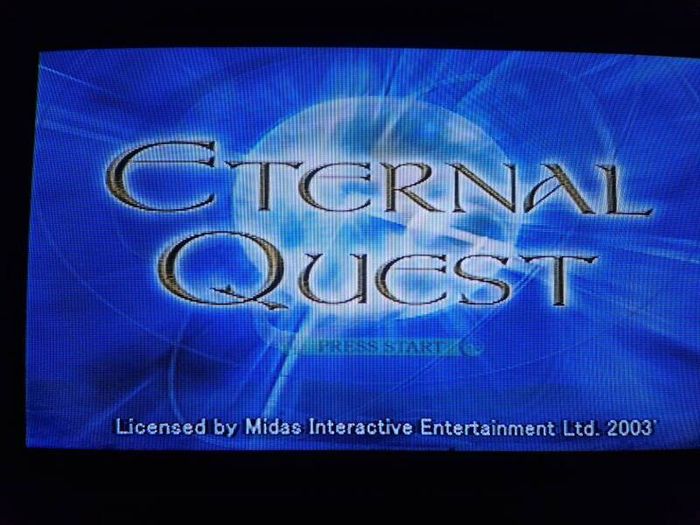 Eternal Quest PlayStation2 Ps2 Games Original