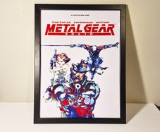 Metal Gear Solid - Framed Poster (30 x 40cm)