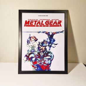 Metal Gear Solid - Framed Poster (30 x 40cm)