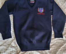 Scoil Una Naofa Jumper - Navy