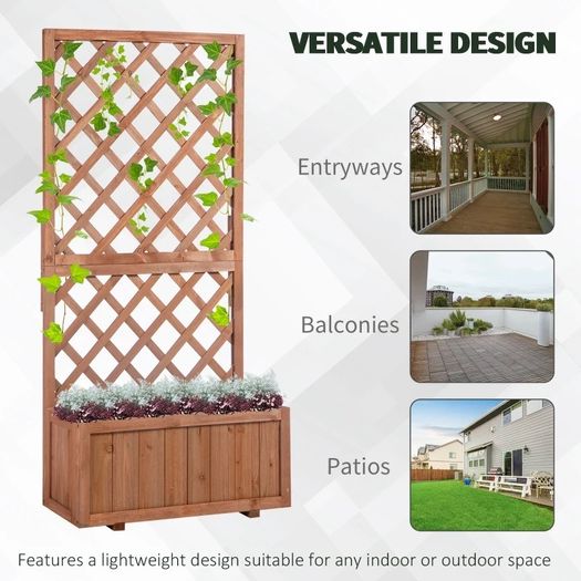 Decorative Wooden Gardening Planter Display (FREE SHIPPING)