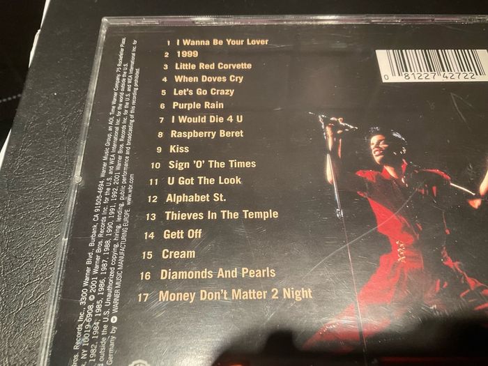 The Very Best Of Prince cd 2001