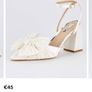 Raid Be Mine Wide Fit Sierra Heeled Shoes - Ivory Satin Image 6