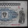 1936 Bank of Ireland 1 Pound. Belfast branch. Image 2