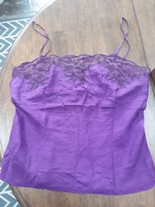 Purple Lace Cami Size 12