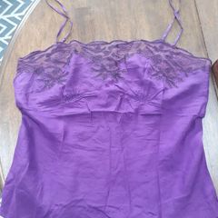 Purple Lace Cami Size 12