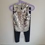 Girls 5yrs ZARA sequin top Image 2