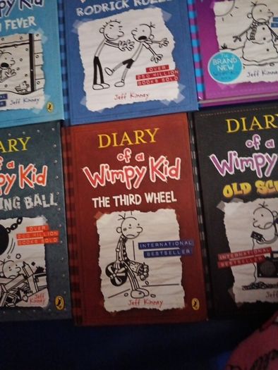 diary of a wimpy kid books