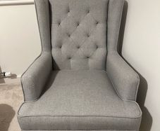 Babylo Nested Soothe Easy chair & Rocker Grey
