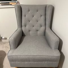 Babylo Nested Soothe Easy chair & Rocker Grey