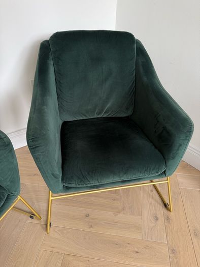 Pair of Contemporary Accent Chairs