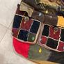 Handmade Patchwork Cotton Backpack Boho Peru Craft Vintage Ethnic Hippie Bag Unisex Image 3