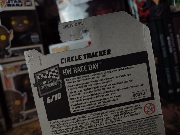 Red Circle Tracker ! Mattel 75th Anniversary ! Hot Wheels ! 2018 ! Mattel !