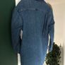 Oversized Denim Jacket Shirt Levi's Insulated Like New Image 4