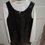 New girls leather dress size 12-13 years Image 3