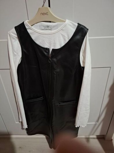 New girls leather dress size 12-13 years
