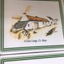 Irish Country Cottage Themed Placemat and Coaster Set x4 Image 3