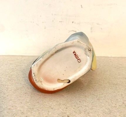 Mid Century Lovebirds Bud Vase