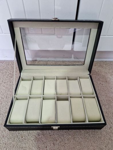 12 Slot Watch Storage Box