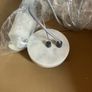 Ceiling glass pendant. Made.com . BNIB. Image 3
