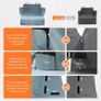 Universal Protector Mat for Cars, SUVs , Trucks 184 x 105 x 38cm, Grey Image 2