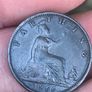 1866 Farthing Victoria Image 2