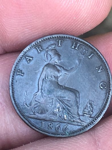 1866 Farthing Victoria