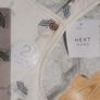 Next Baby 2-piece set cotton dungaree and t shirt Age 0 to 3 months Image 3