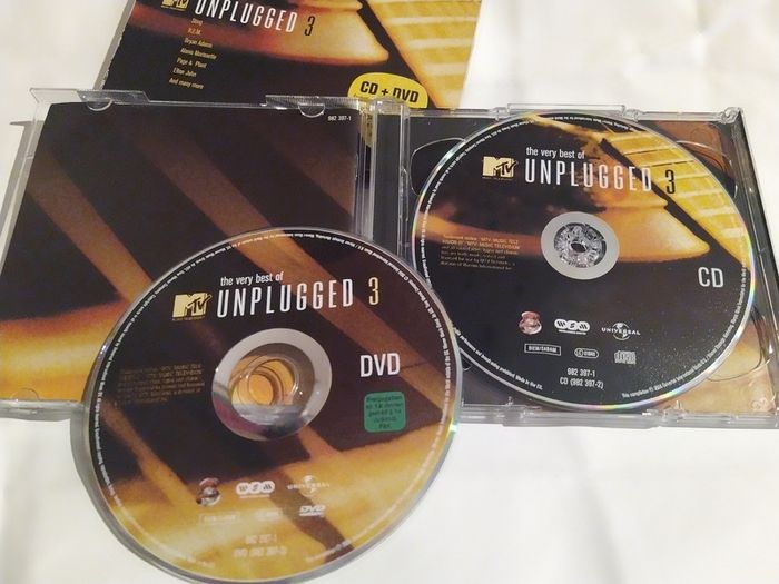 MTV Unplugged 3 The Best Of Cd & Dvd