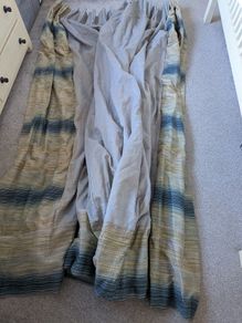 Single pleated high quality blackout curtain