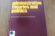 Administrative Theories and Politics -Peter Self
