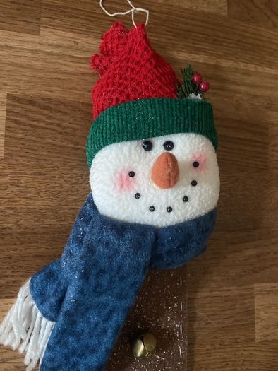 christmas Snowman hanging decoration