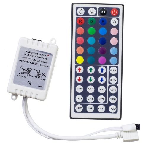 Led RGB Controller 44 Keys DC12V 6A For RGB 3528 5050 LED Strip