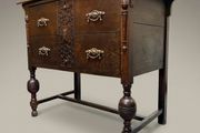Charming Early 20th Century English Oak Chest of Drawers