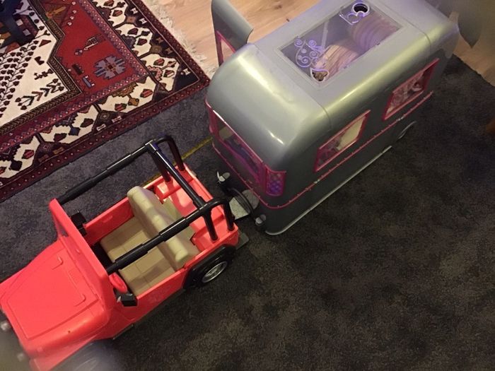 Our Generation Doll Camper Van & Jeep