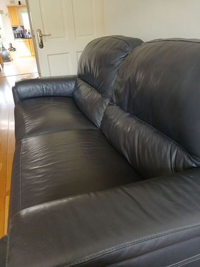 Leather sofas