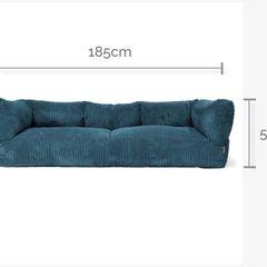 Big Bertha Bean Bag couch 3 seater