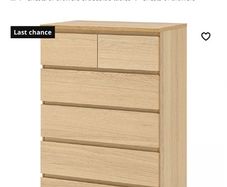 Ikea Malm chest of drawers