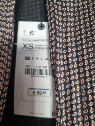 dress maxi Zara BNWT Bloggers dress size 8