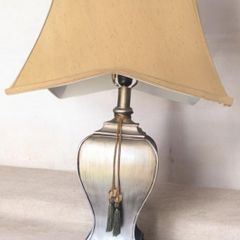 Two Beautiful Statement Table Lamps