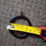 Black Metal Curtain Pole Rings x 34 Image 3