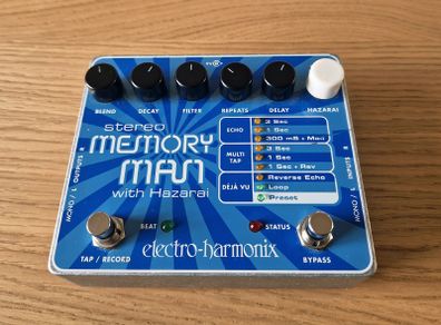 Electro Harmonix Stereo Memory Man With Hazarai