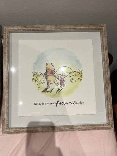 2x Winnie the Pooh pictures