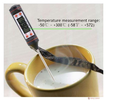 Digital thermometer cooking