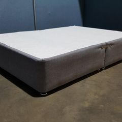 5ft King Divan Bed Base - wool pewter [Unused / Packaged]