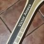 Vintage Kawasaki M4 Victor Amaya Tennis Racket  Wooden Racquet Made In Japan Image 5