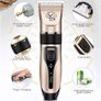 SALE | Dog Clippers, Rechargeable Low Noise Cordless Pet Clippers, with 4 Guide Combs and Cleaning Brush Nail Kits Image 4