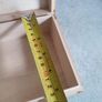 vintage French hand made & painted wooden lidded box / Storage box/ home decor / jewellery box Image 10