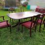 Dining table with chars - solid wood Image 2