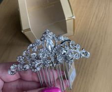 Jenny Packham wedding hair comb